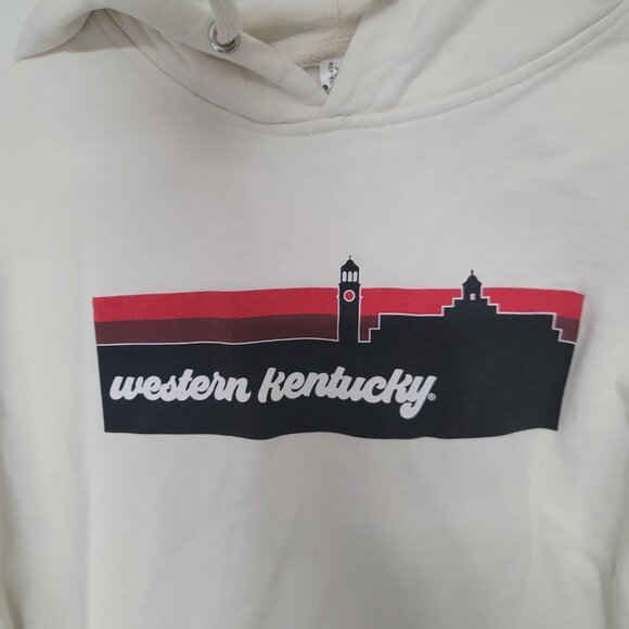 Mens white Western Kentucky hoodie - Picture 2 of 4